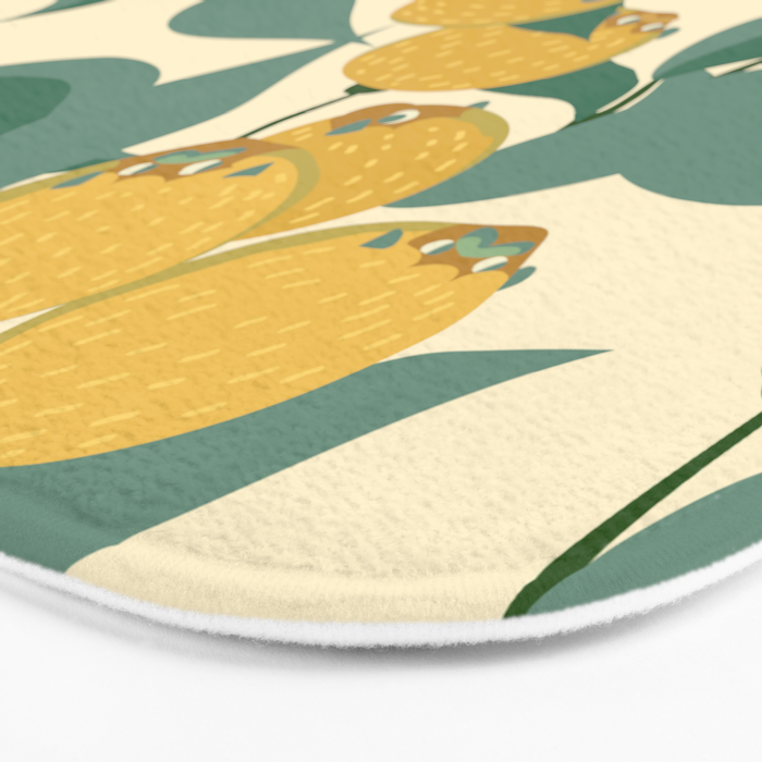 Lemon Pugs Bath Mat Gallery Image 3