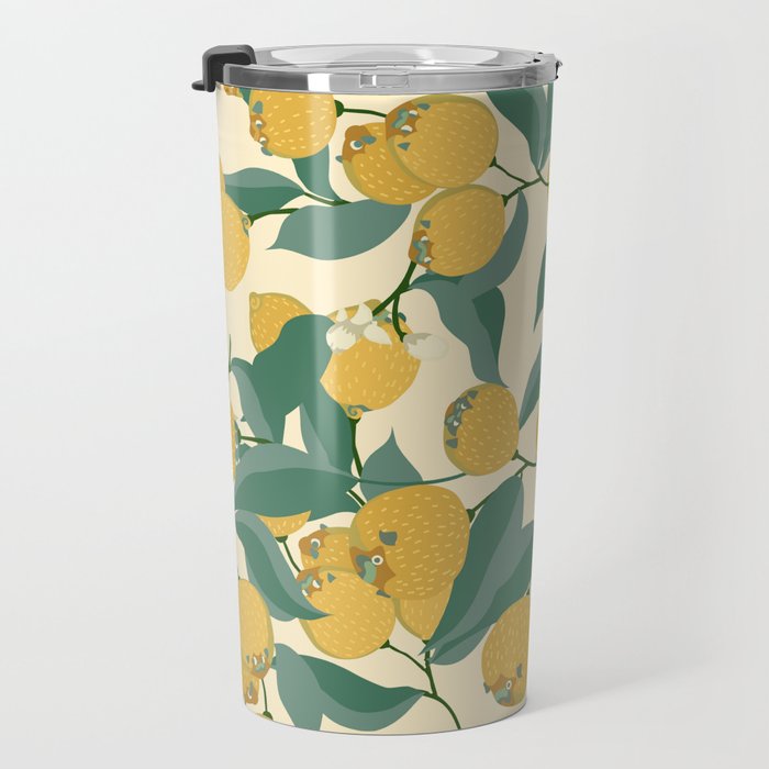 Lemon Pugs Travel Mug Gallery Image 3