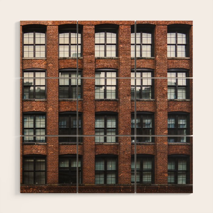 American Factory Loft Wood Wall Art Gallery Image 1
