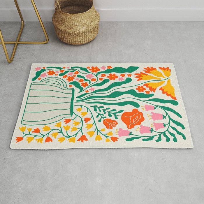 Flower Market 05: Los Angeles Rug Gallery Image 1