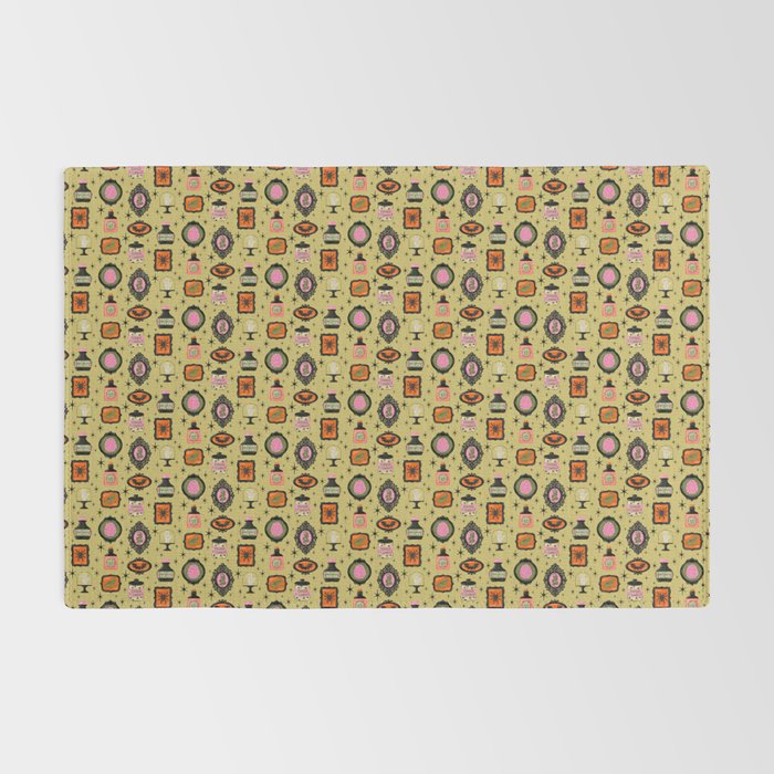 Eerie Oddities Halloween Pattern Rug Gallery Image 2