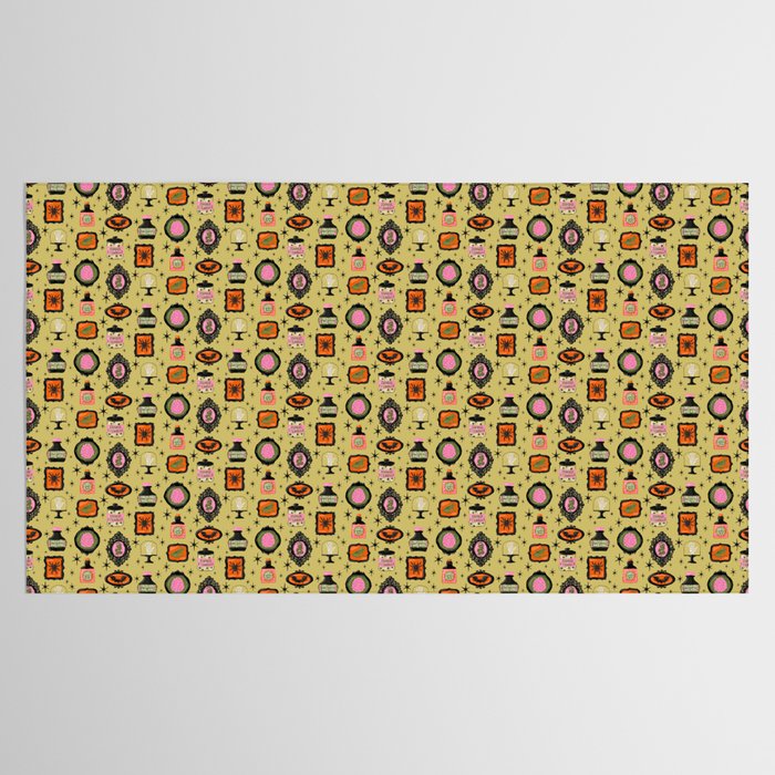 Eerie Oddities Halloween Pattern Tablecloth Gallery Image 2