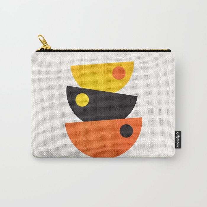 Balance 01: Bowls | Mid-Century Edition Carry All Pouch Gallery Image 1