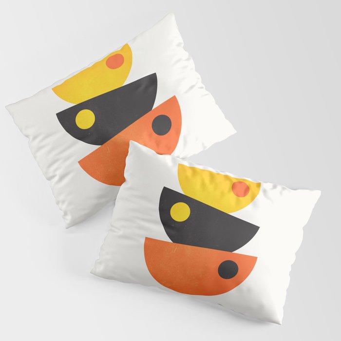 Balance 01: Bowls | Mid-Century Edition Pillow Sham Gallery Image 3
