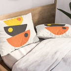 Balance 01: Bowls | Mid-Century Edition Pillow Sham Gallery Image 2