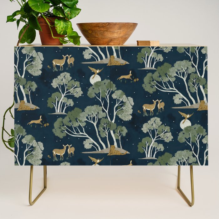 A Forest Awakens Full Moon Credenza Gallery Image 1