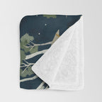 A Forest Awakens Full Moon Throw Blanket Gallery Image 3