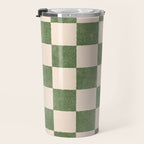 CHECKER - 001 - Olive Travel Mug Gallery Image 3