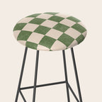 CHECKER - 001 - Olive Stool Gallery Image 2