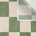 CHECKER - 001 - Olive Wall Tapestry Gallery Image 3