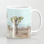 Desert Path - Joshua Tree Landscape, Nature Photography Coffee Mug Gallery Image 1