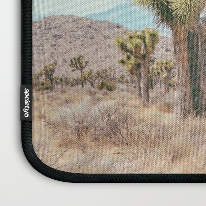 Desert Path - Joshua Tree Landscape, Nature Photography Laptop Sleeve Gallery Image 3