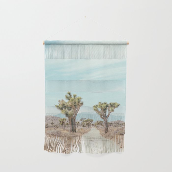 Desert Path - Joshua Tree Landscape, Nature Photography Wall Hanging Gallery Image 1
