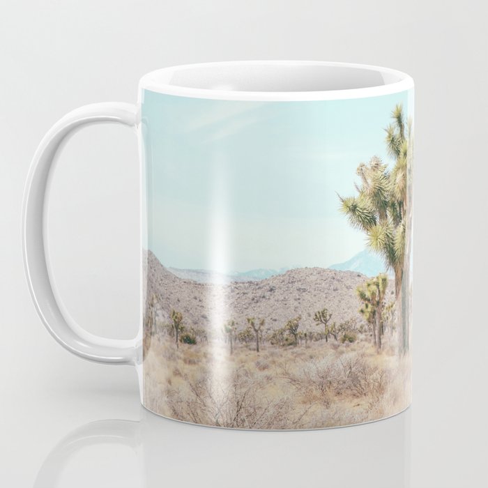 Desert Path - Joshua Tree Landscape, Nature Photography Coffee Mug Gallery Image 3