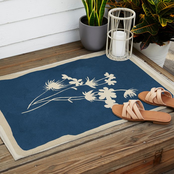 Leaf Design 26 Outdoor Rug Gallery Image 2