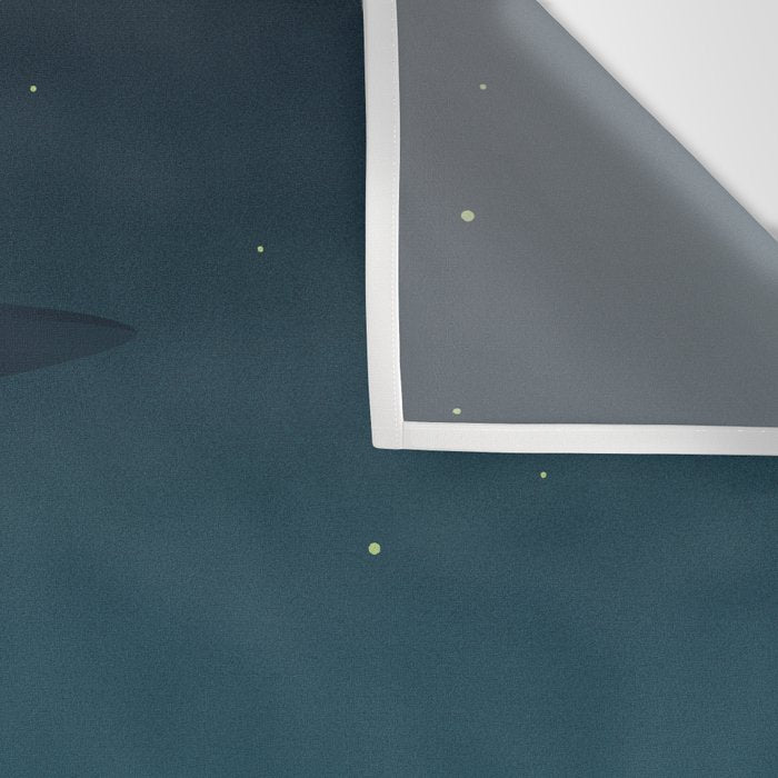 Forest UFO Wall Tapestry Gallery Image 3