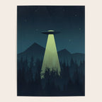 Forest UFO Poster Gallery Image 4