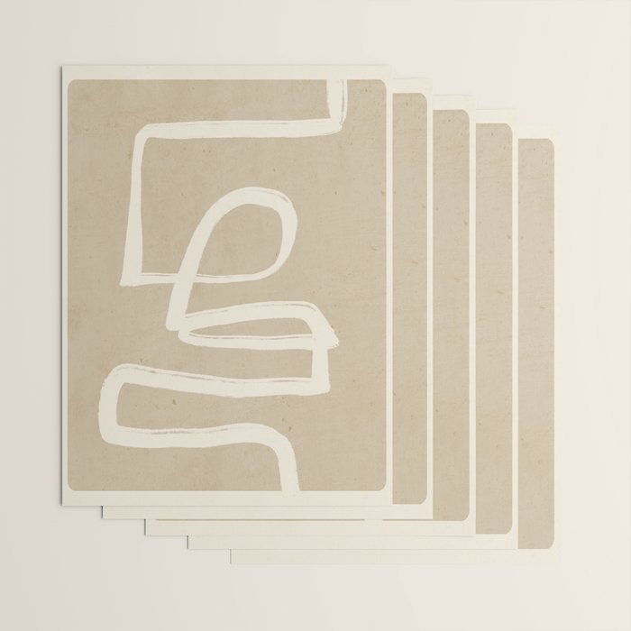 Abstract line art 72 Wrapping Paper Gallery Image 3