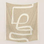 Abstract line art 72 Wall Tapestry Gallery Image 4