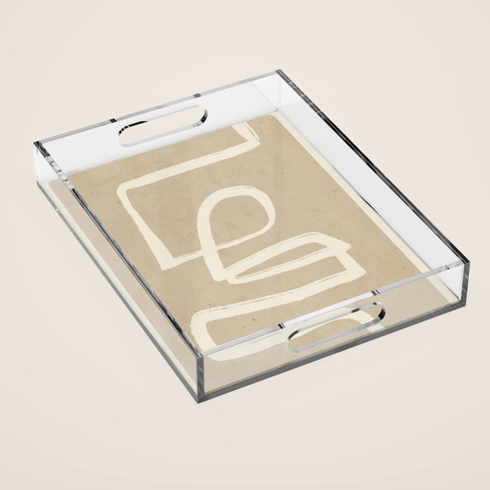 Abstract line art 72 Acrylic Tray Gallery Image 1