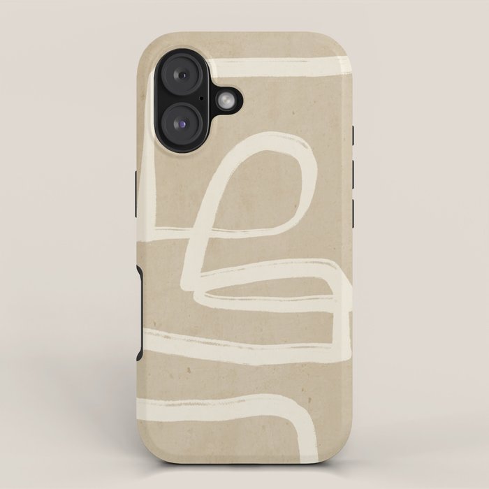Abstract line art 72 iPhone Case Gallery Image 1