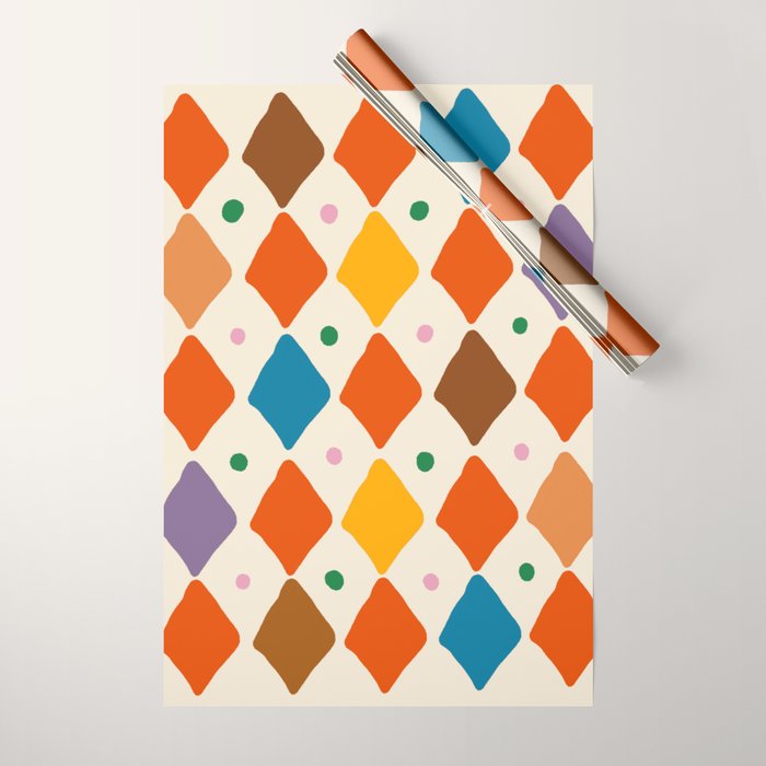 Diamond Party Wrapping Paper Gallery Image 1