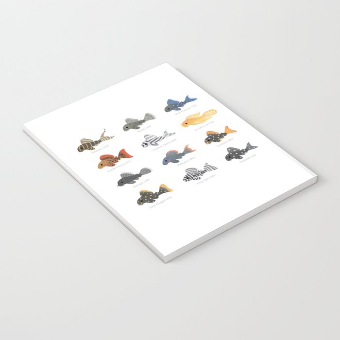 Pleco! - white Notebook Gallery Image 3