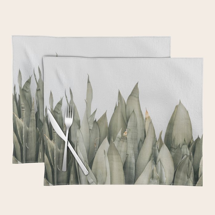 Moonshine Snake Plant Placemat Gallery Image 1