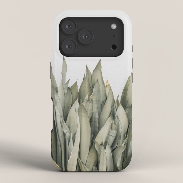 Moonshine Snake Plant iPhone Case Gallery Image 3