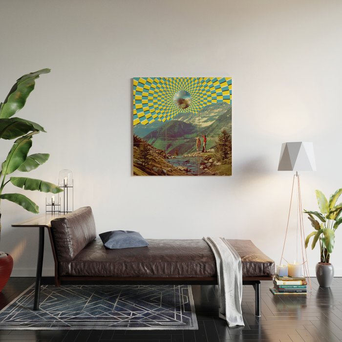 Peak Disco Boogie v2 Wood Wall Art Gallery Image 2