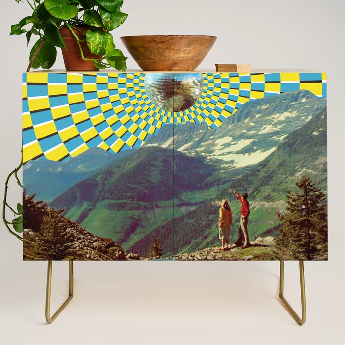 Peak Disco Boogie v2 Credenza Gallery Image 1