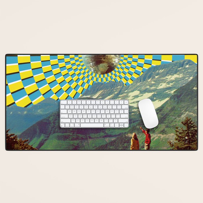 Peak Disco Boogie v2 Desk Mat Gallery Image 1