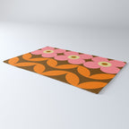 Retro Flower 10B Rug Gallery Image 3