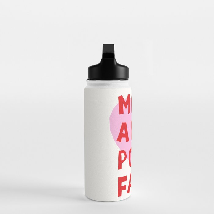 More Amor Por Favor in Pink and Red Water Bottle Gallery Image 3