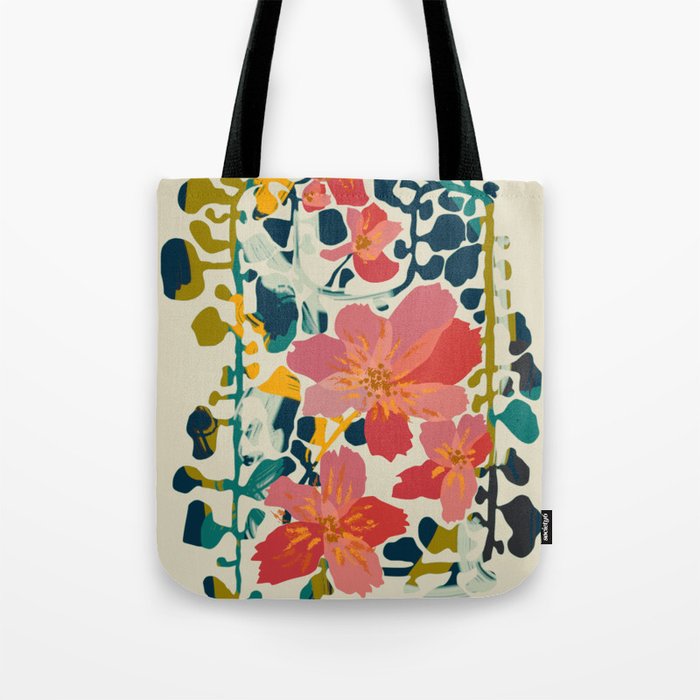 colorful orchid Tote Bag Gallery Image 1