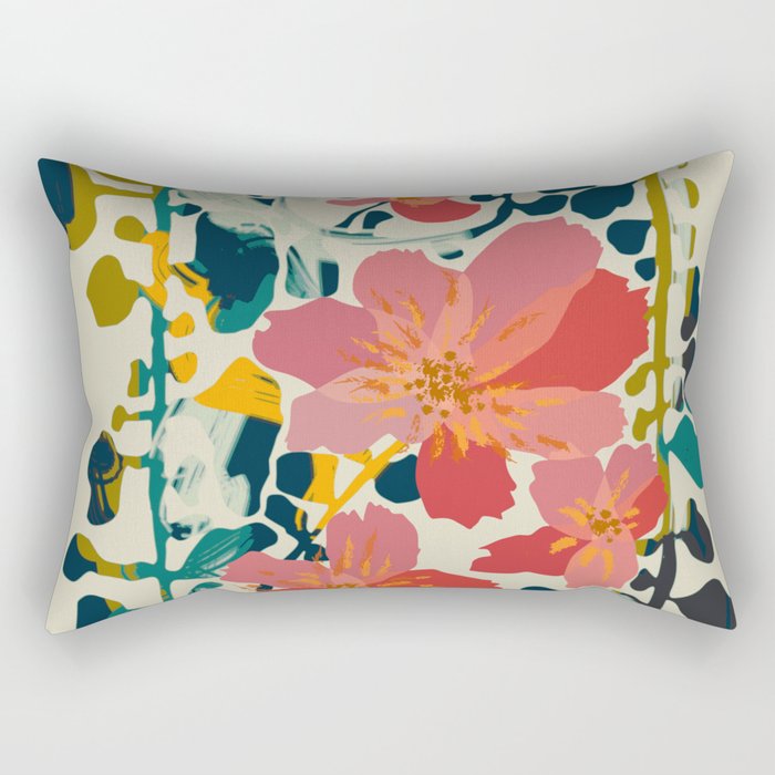 colorful orchid Rectangular Pillow Gallery Image 2