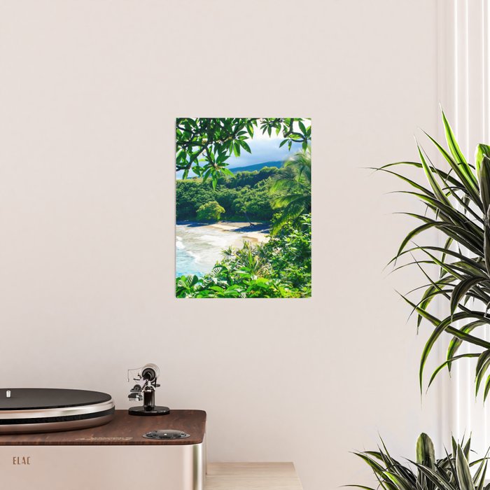 Hamoa Beach Hana Maui Hawaii Poster Gallery Image 2