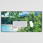 Hamoa Beach Hana Maui Hawaii Desk Mat Gallery Image 1