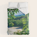 Hamoa Beach Hana Maui Hawaii Comforter Gallery Image 6