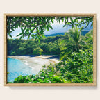 Hamoa Beach Hana Maui Hawaii Serving Tray Gallery Image 1