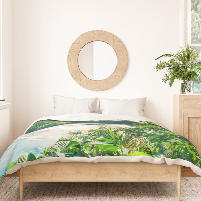 Hamoa Beach Hana Maui Hawaii Duvet Cover Gallery Image 3
