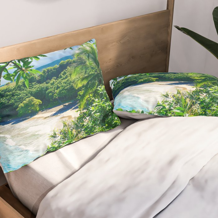 Hamoa Beach Hana Maui Hawaii Pillow Sham Gallery Image 2