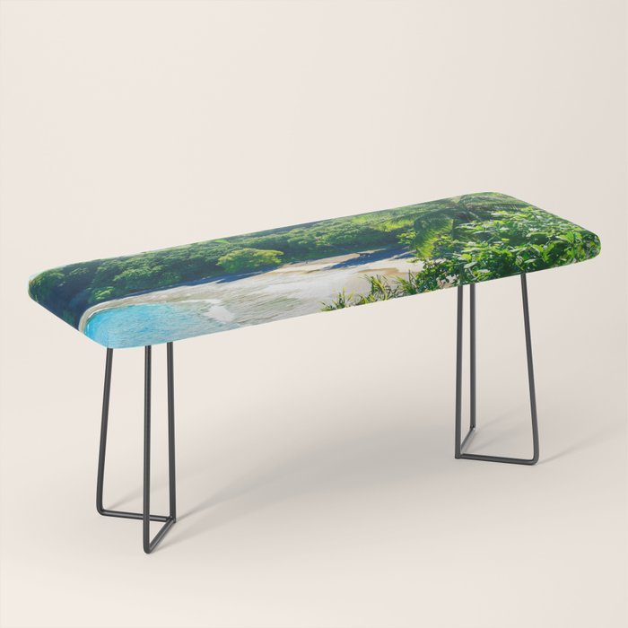 Hamoa Beach Hana Maui Hawaii Bench Gallery Image 1