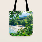 Hamoa Beach Hana Maui Hawaii Tote Bag Gallery Image 1