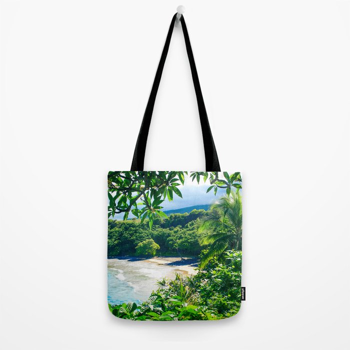Hamoa Beach Hana Maui Hawaii Tote Bag Gallery Image 2