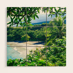 Hamoa Beach Hana Maui Hawaii Wood Wall Art Gallery Image 1