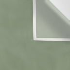 LAUREL TREE SOLID COLOR Plain Muted Green Shade Wall Tapestry Gallery Image 3