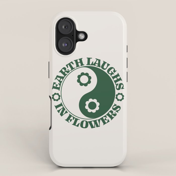 Eearth Laughs in Flowers iPhone Case Gallery Image 1