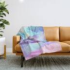 Opal Mountains Throw Blanket Gallery Image 1
