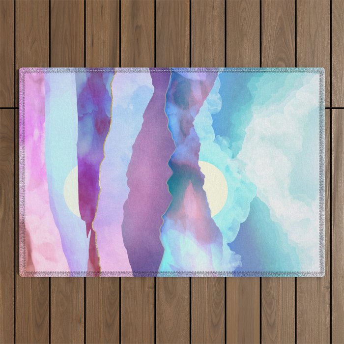 Opal Mountains Outdoor Rug Gallery Image 1